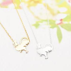 Rooster Necklace, Chicken Necklace