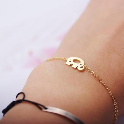 Royalty Elephant Bracelet, Elephant Jewelry